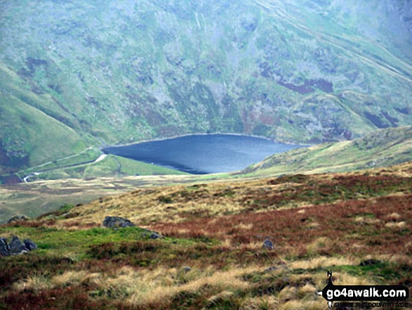 Kentmere Reservoir from Kentmere Pike