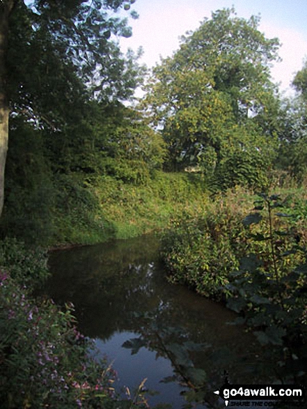 Walk k156 Smarts Hill from Penshurst - River Medway