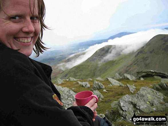 Walk c179 The Seathwaite Round from Seathwaite, Duddon Valley - On The Old Man Of Coniston