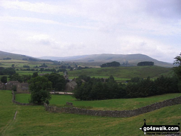 Walk ny110 Hardraw Force and Pike Hill from Hawes - Hardraw from Simonstone Hotel