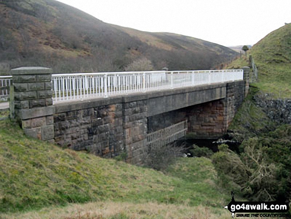 Walk n146 Wooler Common and Happy Valley (Low Level Route) from Wooler - Careyburn Bridge across Carey Burn