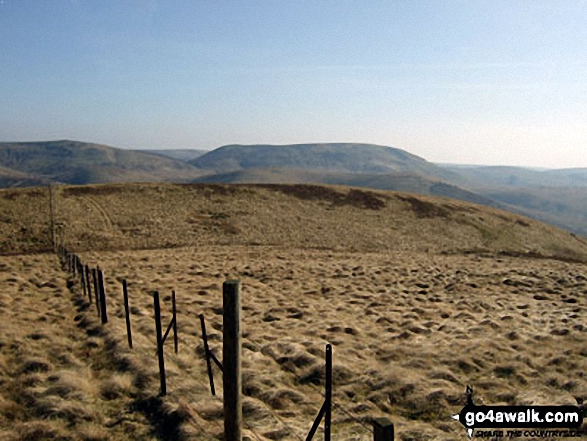 Walk bo121 Wisp Hill (Teviothead) and Pikehaw Hill from Mosspaul Hotel - Blackhall Hill and White Hill (Teviothead) from Upper Hill (Fiddleton Cottage)