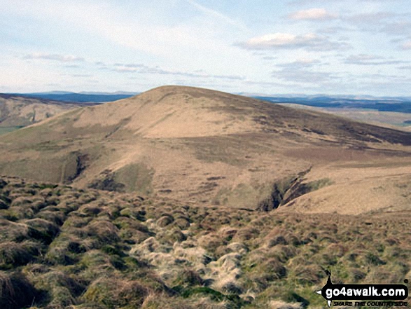 Lightning Hill from Wether Law (Teviothead)