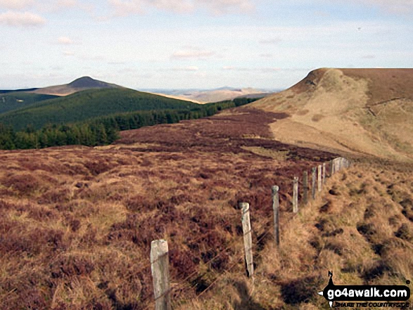 Walk Wether Law (Teviothead) walking UK Mountains in The Scottish Borders  The Borders, Scotland