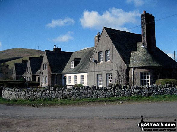 Walk n167 The Cheviot from Hethpool - Hethpool