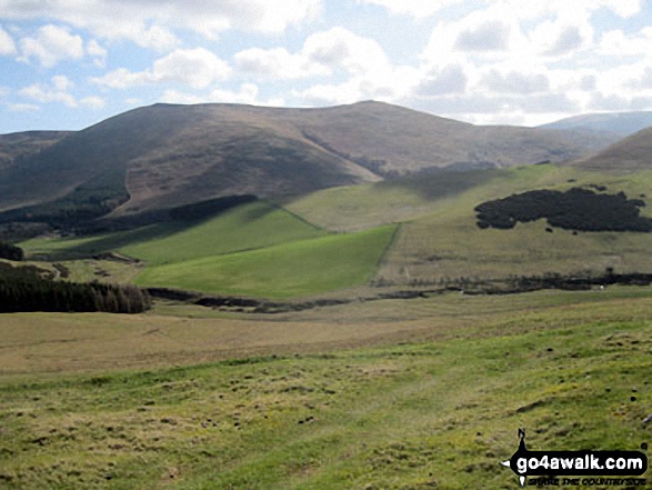 Walk n141 Ring Chesters from Hethpool - Newton Tors, Hare Law and Hethpool from East Laddie's Knowe