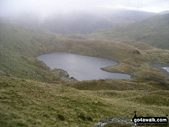 Walk gw136 The Snowdon (Yr Wyddfa) Horseshoe from Pen y Pass - On the Pyg Track