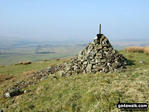 Carby Hill (Caerba Hill) summit cairn 