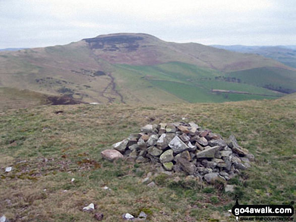 Hownam Law from Grubbit Law summit cairn