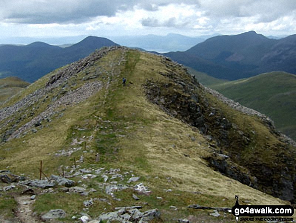 Corr na Beinne from Sgor na h-Ulaidh 