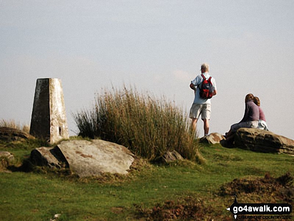 White Edge (Big Moor) (South East Top) trig point