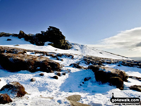 Walk d296 Jacob's Ladder and Kinder Scout from Edale - Pym Chair (Edale Head)