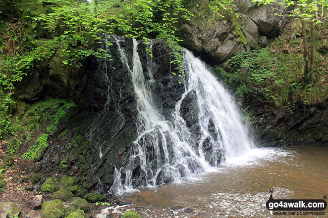 The Fairy Glen Waterfall 