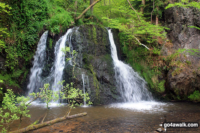 The Fairy Glen Waterfall 