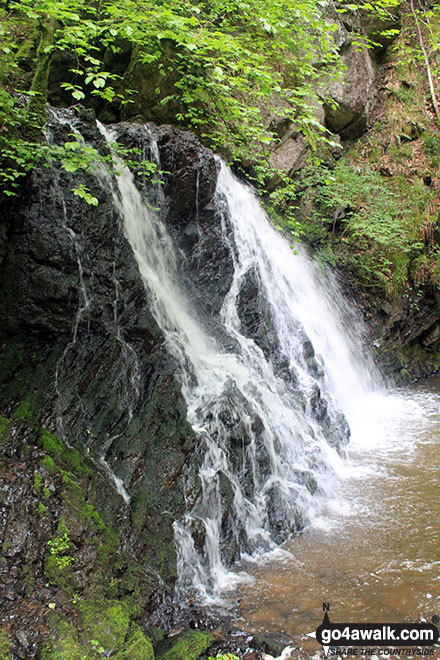 The Fairy Glen Waterfall 