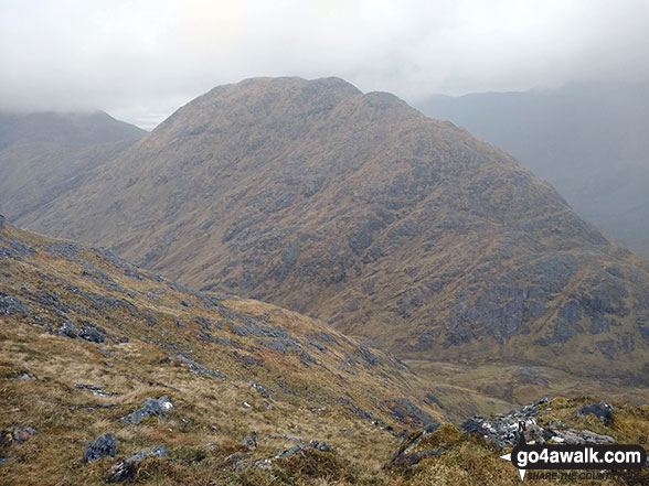 Sgurr a' Chaorainn from Druim Leac a' Sgiathain