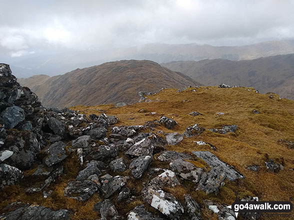 Sgurr Dhomhnuill (North West Top) from Sgurr Dhomhnuill 