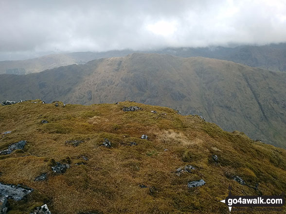 Carn na Nathrach from Sgurr Dhomhnuill 