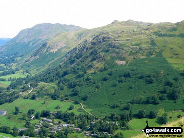 Angle Tarn Pikes, Place Fell and Hartsop from Hartsop Dodd