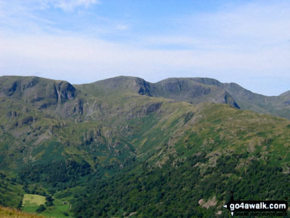 Walk c128 The Hayswater Round from Hartsop - Dove Crag, Hart Crag and Fairfield from Hartsop Dodd