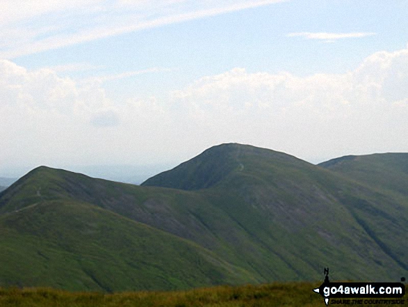 Walk c272 High Street and Angletarn Pikes from Brothers Water - Froswick, Ill Bell and Yoke from Stony Cove Pike (Caudale Moor)