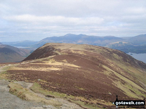 High Spy (North Top) and Maiden Moor from High Spy 