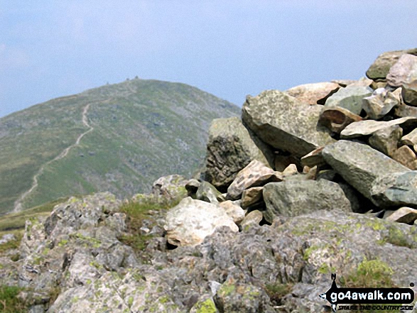 Walk c153 Thornthwaite Crag from Troutbeck - Ill Bell from Yoke summit