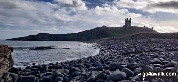 Walk n116 Dunstanburgh Castle from Craster - Dunstanburgh Castle