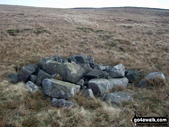 'Old Ned's Wife' (cairn) on Easington Fell