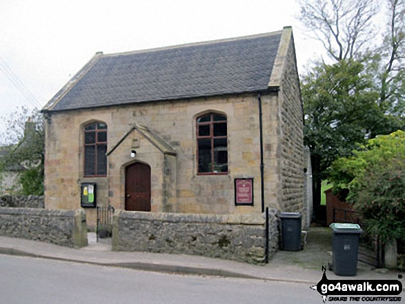 Walk s215 Earl Sterndale from Longnor - Methodist Chapel, Earl Sterndale