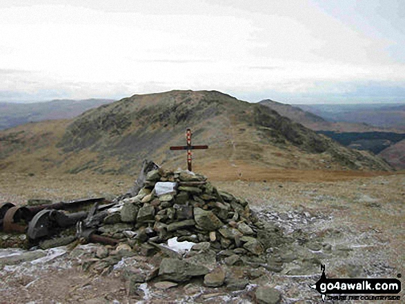 Walk c179 The Seathwaite Round from Seathwaite, Duddon Valley - Grey Friar from Great Carrs