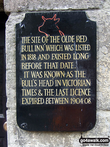 Site of the Olde Red Bull Inn in Chapel Street, Longnor 