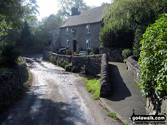 Walk s201 Grindon Moor, Grindon and Weag's Bridge from Butterton - Hoo Brook ford, Butterton