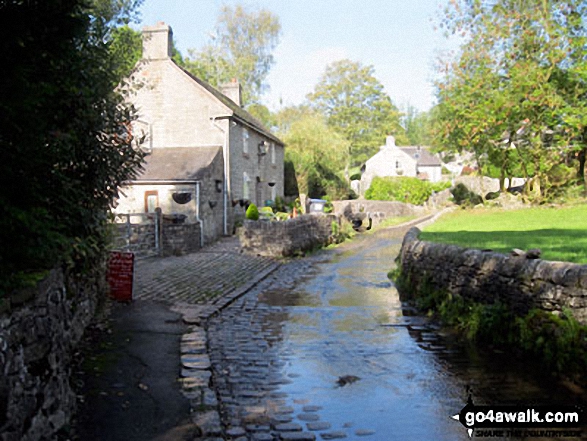 Walk s201 Grindon Moor, Grindon and Weag's Bridge from Butterton - Hoo Brook ford, Butterton