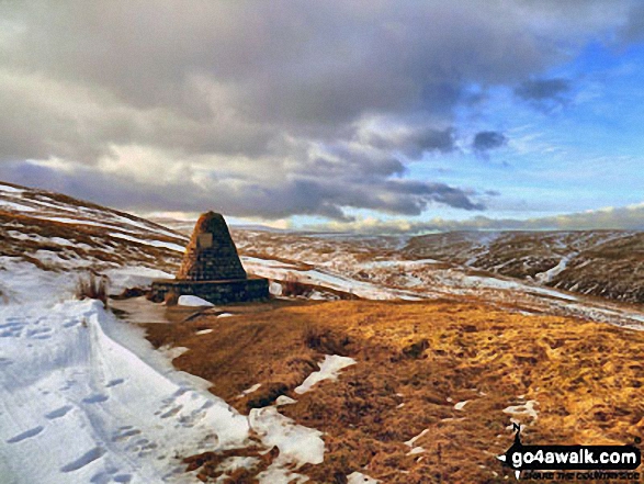 Millenium Cairn near Muker, Swaledale 