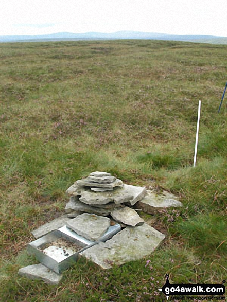 Walk Three Pikes walking UK Mountains in The North Pennines  County Durham, England