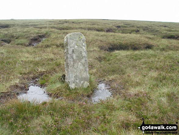 Boundary Stone on Three Pikes 