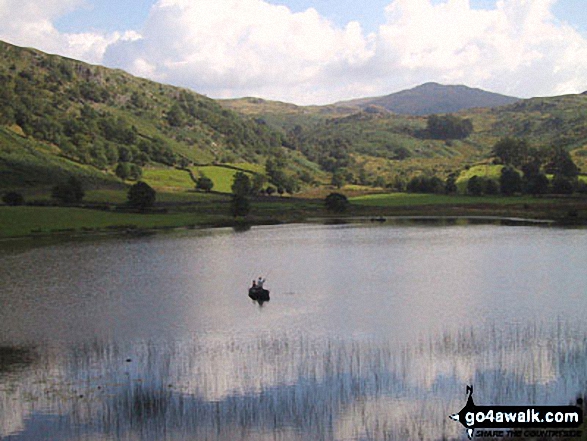 Walk c203 Ashness Bridge, Surprise View, Watendlath, Rosthwaite and The River Derwent from Barrow Bay - Watendlath Tarn