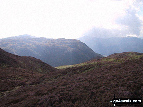 Views of the Borrowdale Fells from Green Combe near Dock Tarn 