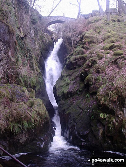 Walk c352 Gowbarrow Fell (Airy Crag) from Aira Force - Aira Force