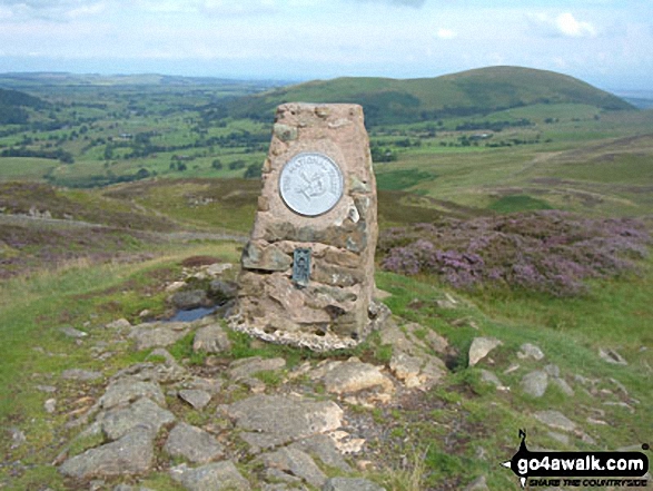 Walk c352 Gowbarrow Fell (Airy Crag) from Aira Force - Gowbarrow Fell Summit