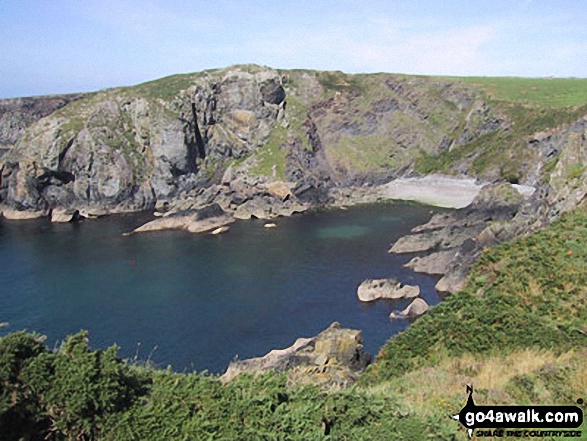 Walk pe127 Martin's Cove from Marloes - The Pembrokeshire Coast Path