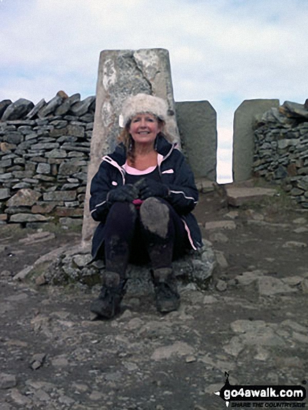 Me on the top of Whernside 