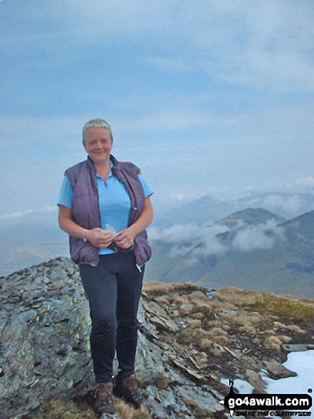 Me on Ben Lui (Beinn Laoigh) - my first Munro 