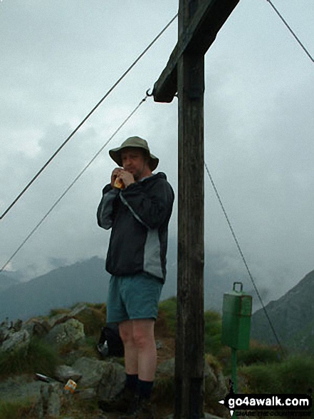 Husband David on Krahberg-zinken in Schladminger Tauern Schladming Austria