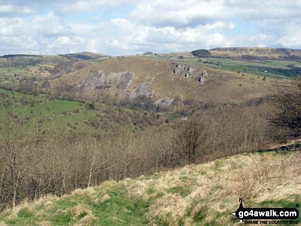 Walk d178 Fin Cop and Monsal Dale from Ashford in the Water - Monsal Dale