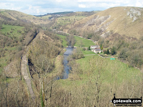 Walk d230 Monsal Dale from Ashford in the Water - Monsal Dale from Monsal Head