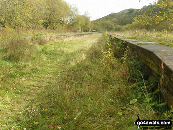 The Monsal Trail at Miller's Dale Station 