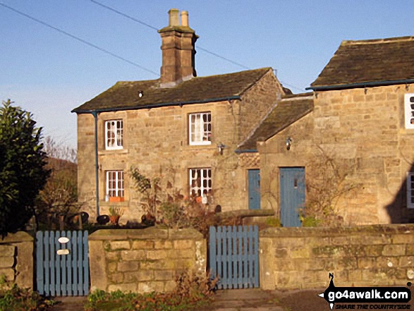 Walk d125 Hob Hurst's House and Beeley Moor from Beeley - Beeley Village