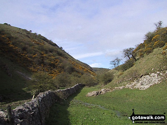 Walk d207 Beresford Dale, Alstonefield, Wolfscote Dale, Biggin Dale and Biggin from Hartington - Biggin Dale